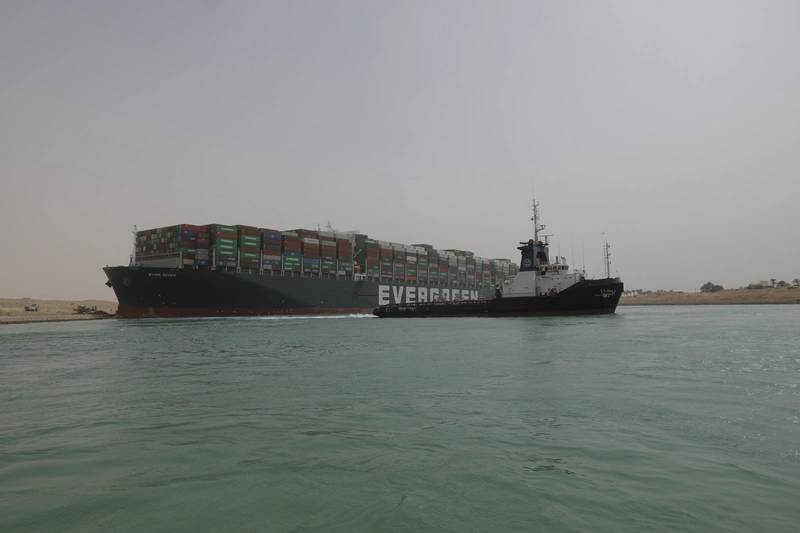 Maersk Sues Evergreen Over Suez Canal Blockage