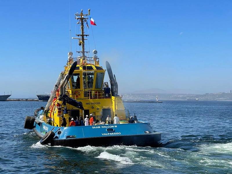 SAAM Towage suma tractores de remolque a su flota chilena