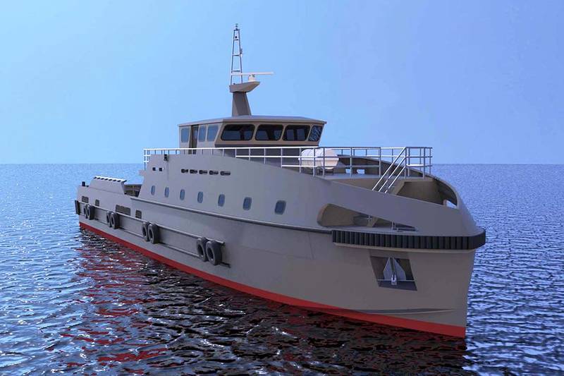 Incat Crowther Designs Commercial Security Vessel