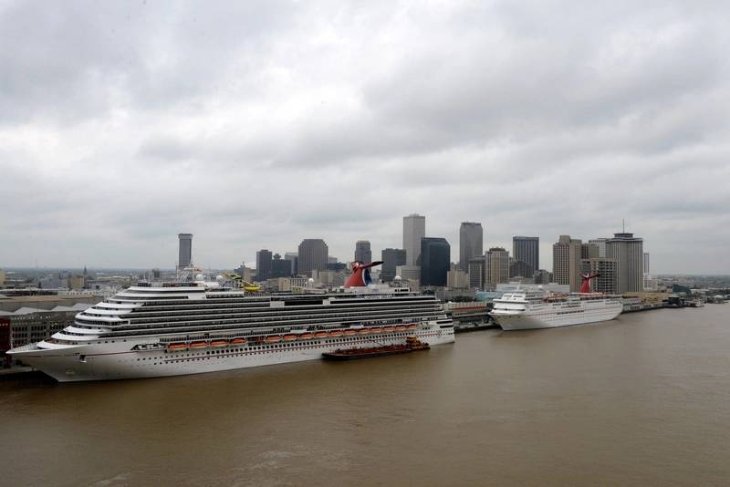 New Orleans' Biggest Cruise Ship Departs On Inaugural
