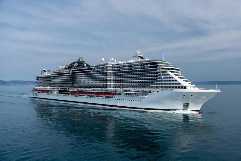 Fincantieri Delivers MSC Seaview