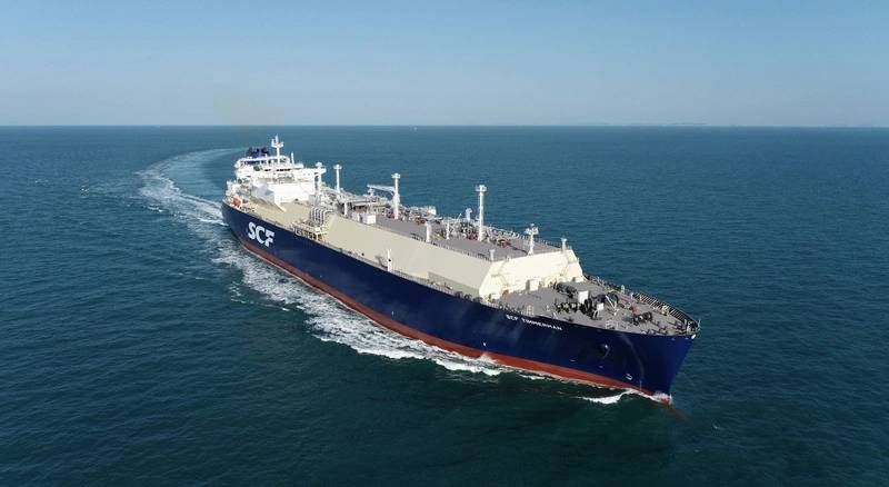 New LNG Carrier Delivered To Sovcomflot