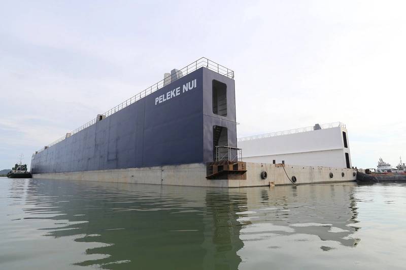 Southeast Asia's Largest Concrete Floating Dry Dock
