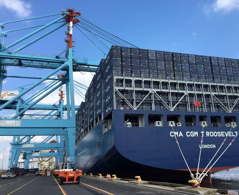 NY/NJ CMA CGM Theodore Roosevelt