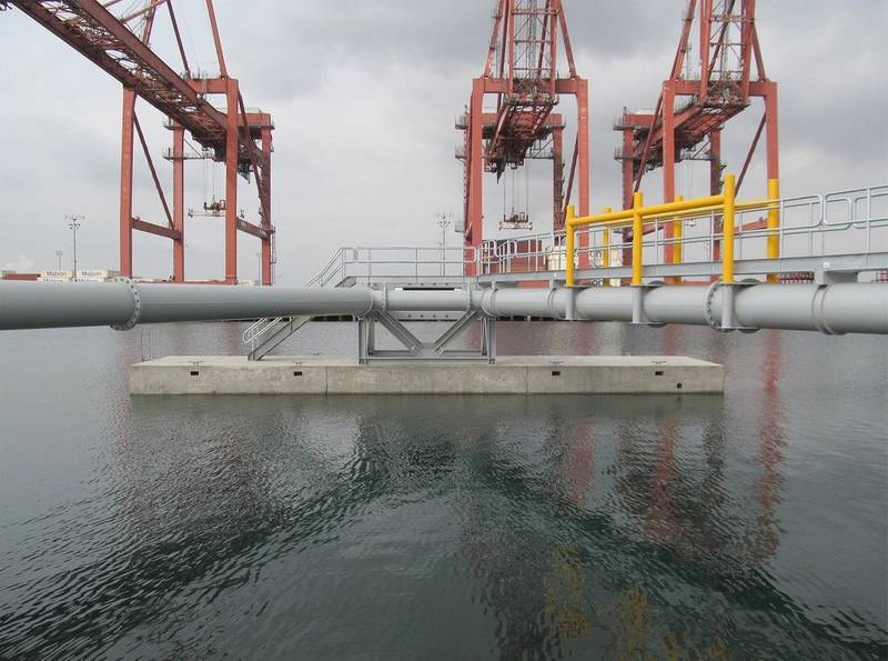 New Berthing System For Mooring Cargo Ships