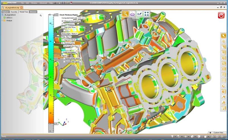 Mobile Analysis: 3D, 2D CAD Viewer 