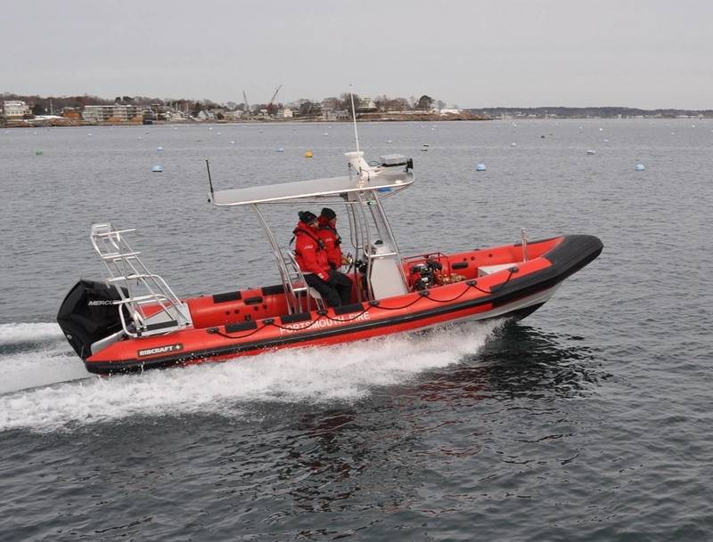 RIBCRAFT Delivers Fire Boat To The Portsmouth