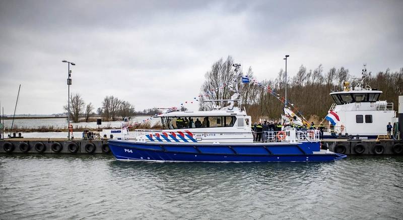 New Patrol Vessel Delivered For Dutch Police