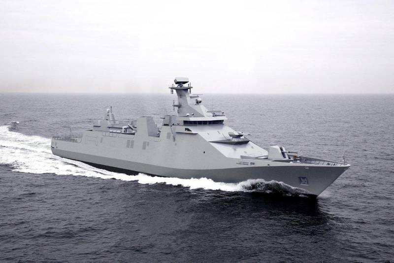 Damen Lays Keel For Indonesian Naval Frigate