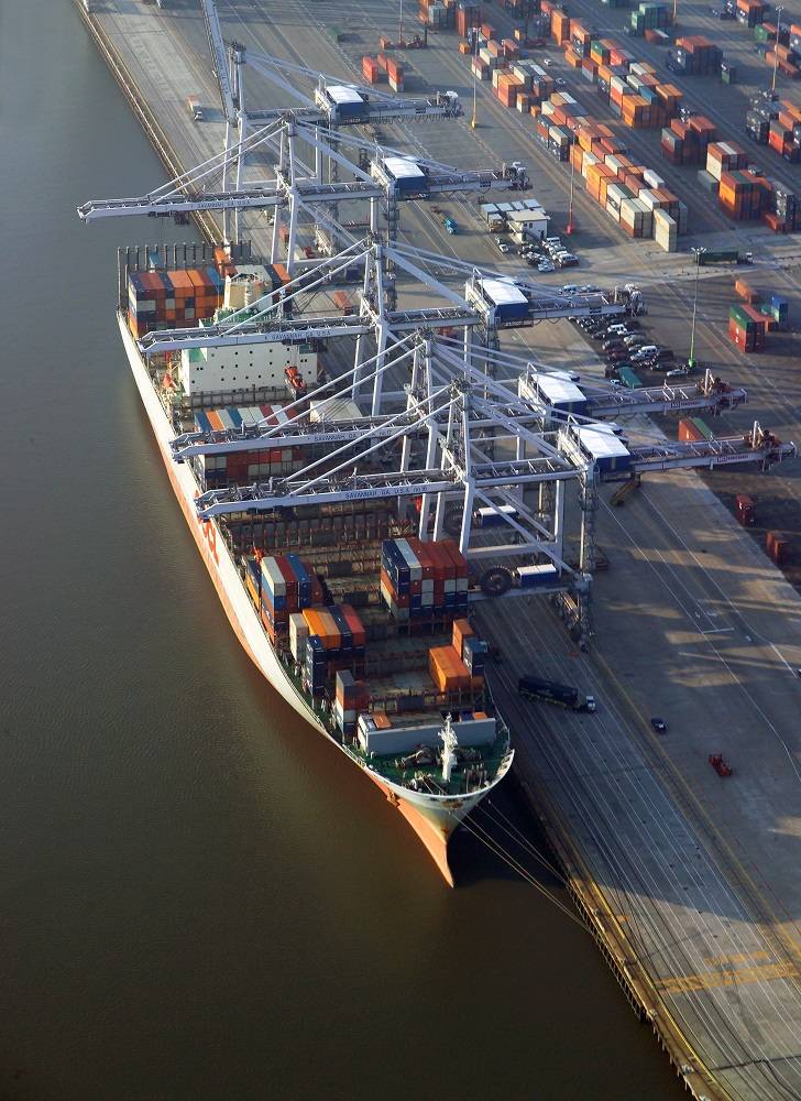 Georgia Port Tonnage Teus At All Time High