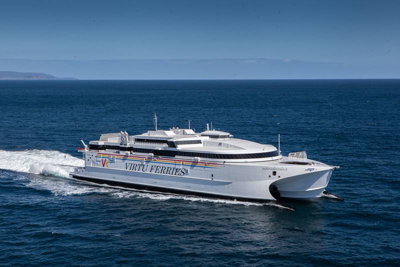 "Saint John Paul II" Delivered To Virtu Ferries