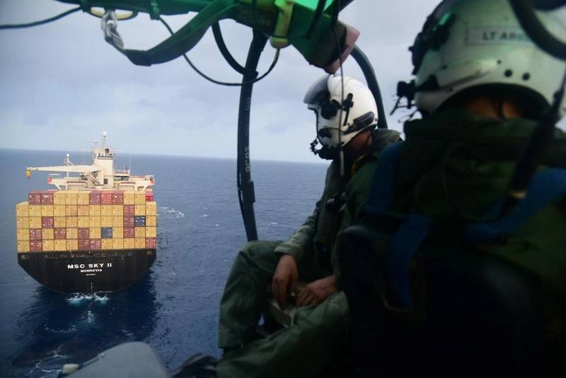 MSC Containership Hit by Houthi Missile Sailing to Djibouti