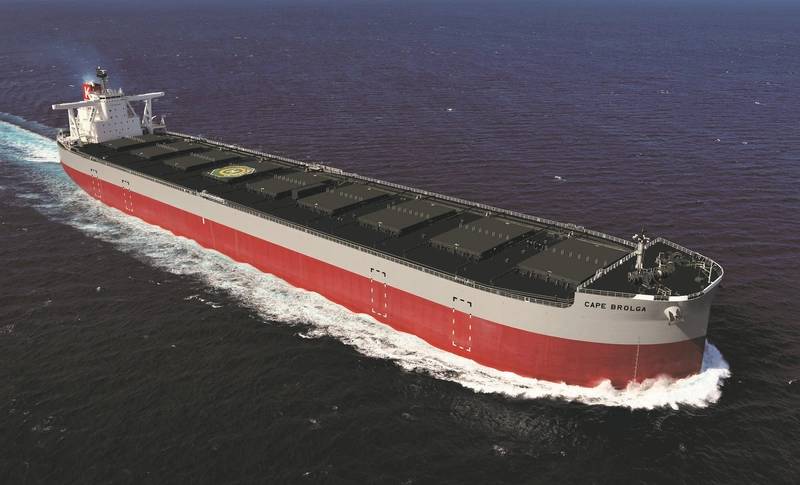 'K' Line Takes Delivery Of 210,000 DWT Bulk Carrier