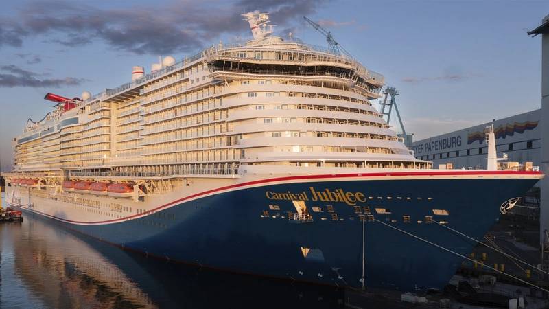 Meyer Werft Delivers Cruise Ship Carnival Jubilee