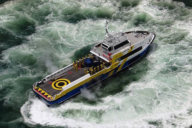 WaterjetPropelled Crewboat Delivered To Petrobras