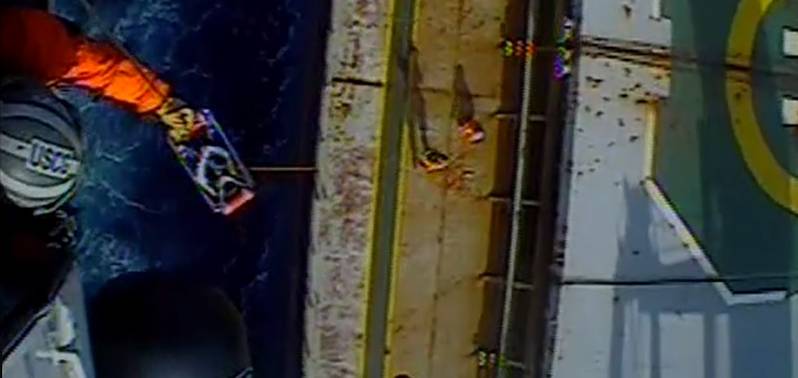 Video: Burn Victim Airlifted From Bulk Carrier Off US