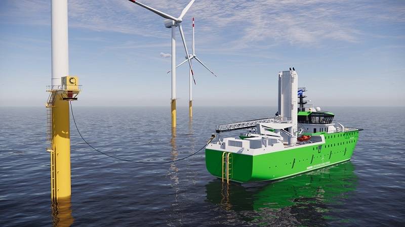 Damen presenterer helelektrisk SOV med offshore