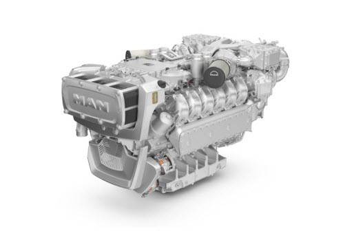 MAN Engines Introduces New V12 Workboat Engine