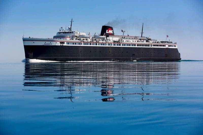 Lake Michigan Carferry's SS Badger Out For The Season