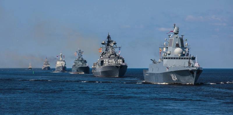 Russian Warships Enter Red Sea