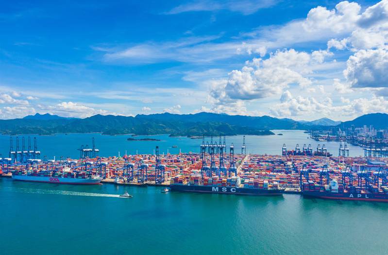 China’s largest ports are suitable for environmentally friendly shipping