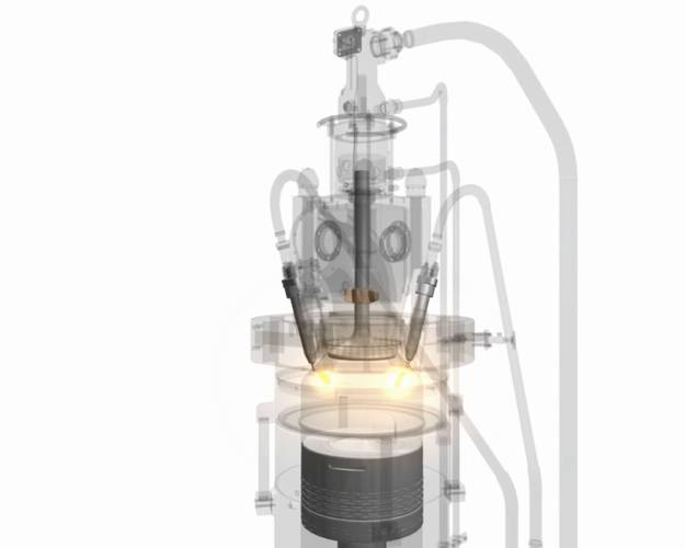 A 3D rendering of a cylinder/combustion chamber (Image courtesy of MAN Diesel & Turbo)