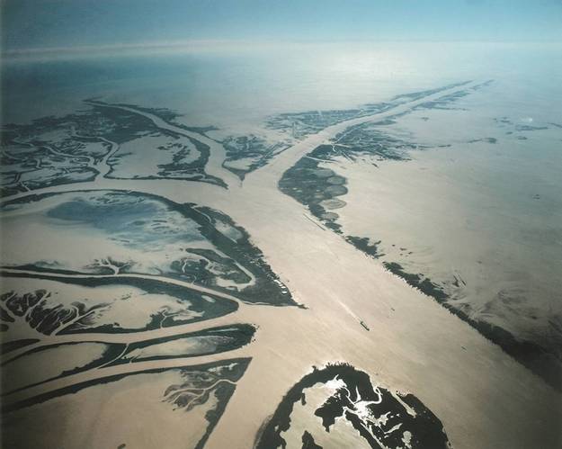 A view of the river mouth in 1985