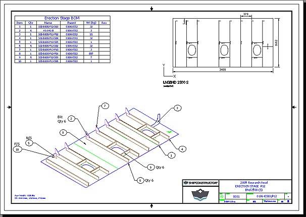 Ability to Create MarineDrafting Views in Other Types of Production Drawings