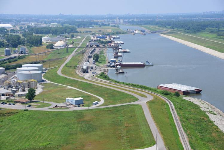 An aerial view of the sprawling ACP complex & port. CREDIT: ACP