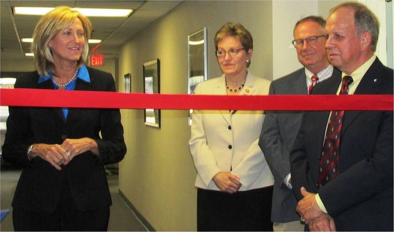 Betty Sutton, Marcy Kaptur, D Michael Collins and Art Sulzer