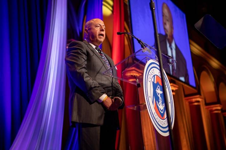  Board chairman Tom Allegretti. Photo courtesy Coast Guard Foundation