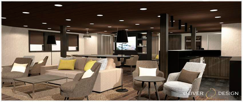 On board Conference Room (Photo: Oliver Design)
