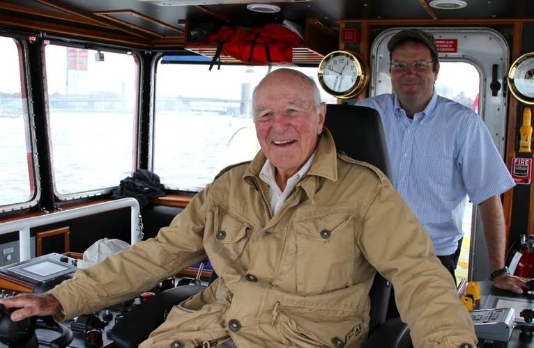 The Capt. Brian A. McAllister is named after the company’s Chairman, and is the 31st and most powerful tractor tug in McAllister’s fleet. (Photo: McAllister Towing)