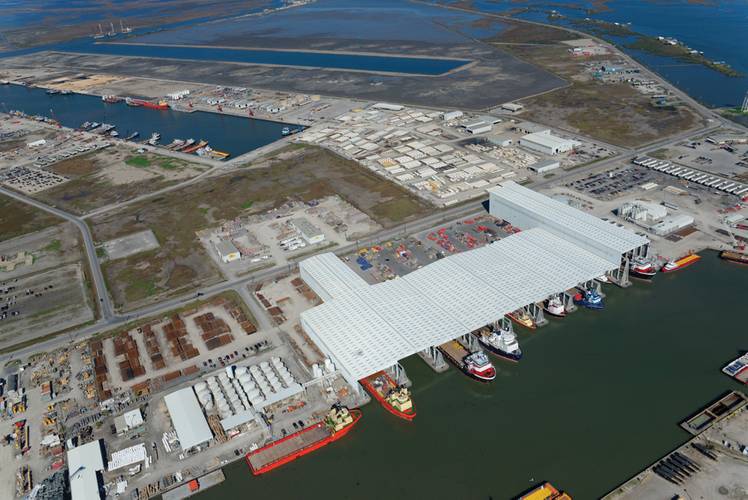 Chouest’s C-Port 2 facility in Port Fourchon