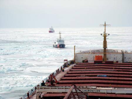 U.S. Coast Guard photo courtesy of CSL Laurentien