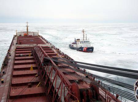 U.S. Coast Guard photo courtesy of CSL Laurentien