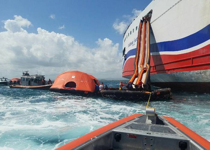 U.S. Coast Guard photo courtesy of Station San Juan, Puerto Rico.