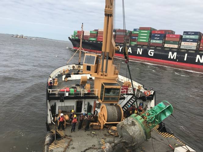 (U.S. Coast Guard photo courtesy of Coast Guard Cutter Cypress)