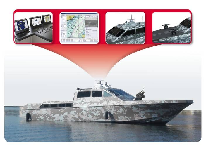 Command Bridge installation onboard RiverHawk SeaStriker 22