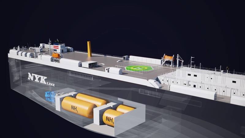 Concept design of ARLFV. Image courtesy NYK, MTI, Elomatic Oy