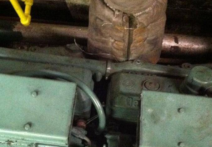 Area near couplings (Photo: USCG)