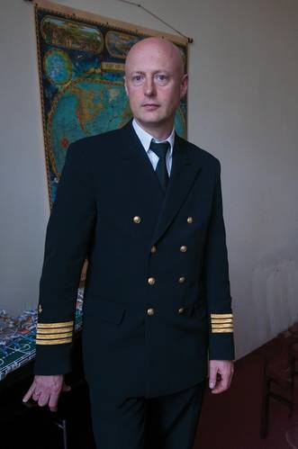 Deputy Rector for Maritime Affairs, Capt. Andrzej Bak, spent considerable time at sea both before and after earning a PhD at the university.