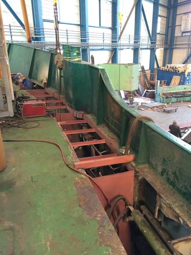 Detail of the widened deck of NOR 204 (Photo: Kooiman)