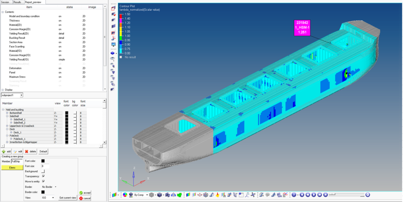 Direct strength assessment software: Comprehensive analyses with whole ship FE models (Photo: ClassNK)