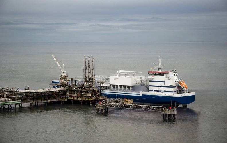 DLGT 6300 LNG Terminal (Photo: Damen Shipyards)