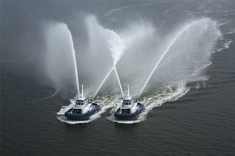 Dometic Marine supplied its modular chillers for Signet Maritime Tugboats, built at the Trinity Yachts shipyard in Gulfport, Mississippi