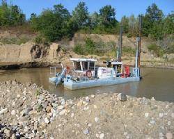 Ellicott 370 Dragon® Dredge in sand mine