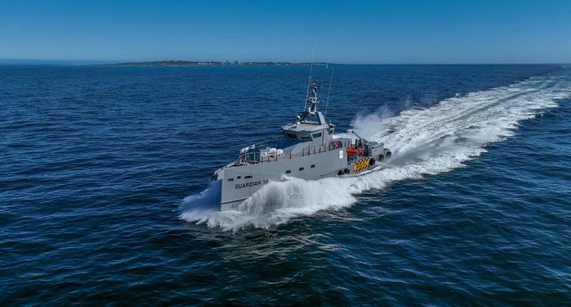 FCS 3307 patrol vessel (Credit: Damen)