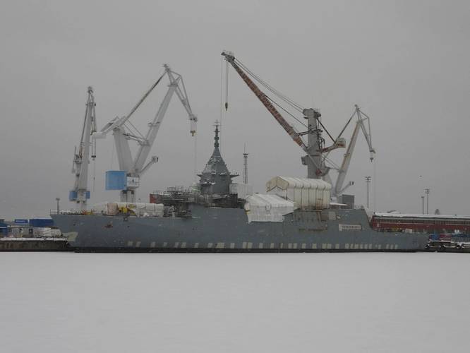 First Multipurpose Corvette launched May 2025. Image courtesy RMC