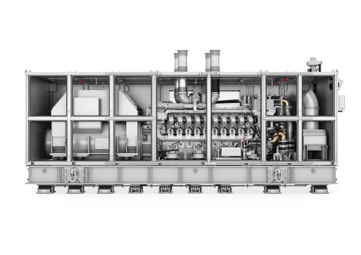 Four MTU 20V 4000 gensets will provide a total power output of 12MW for propulsion and onboard power supply for the U.S. Navy’s Constellation Class Guided-Missile Frigates.
Image courtesy Rolls-Royce